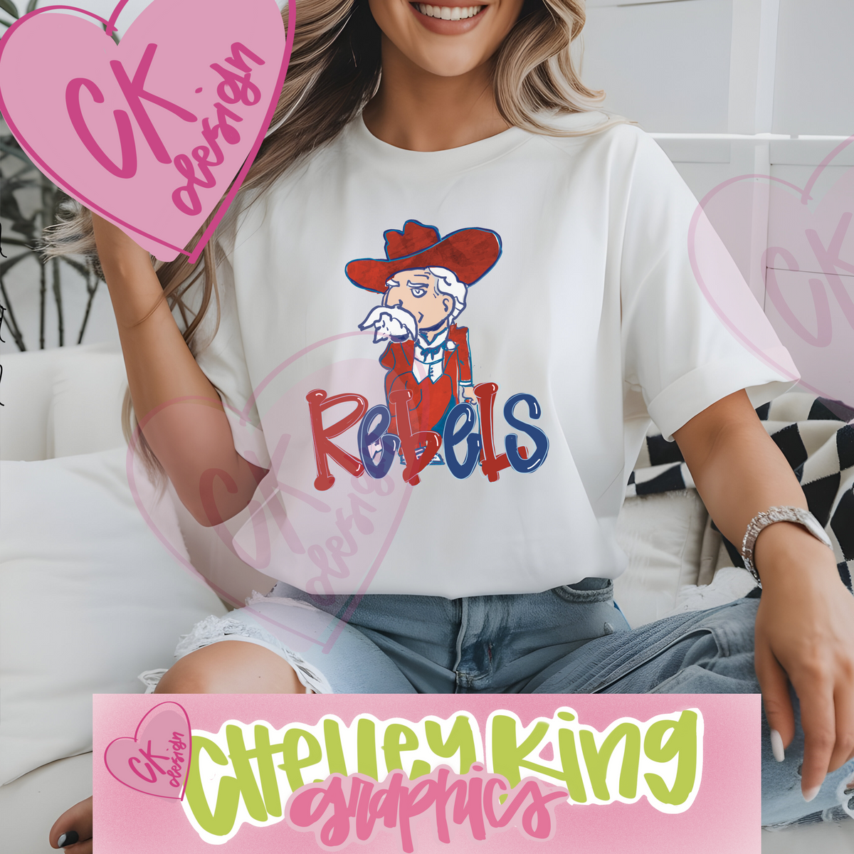 Hand lettered blue and red Rebel Man bubble word art instant digital download PNG
Would you like this custom to your state or team? Please reach out to me at chelley@chelleyking.com! I would love to do one for you!:)