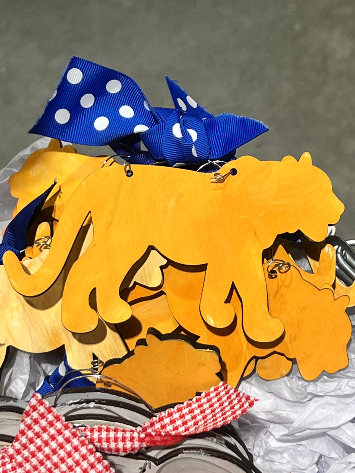 Tiger Body Ornament