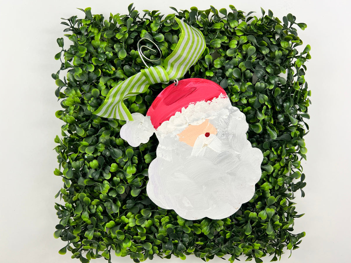 Santa Face Christmas Ornament