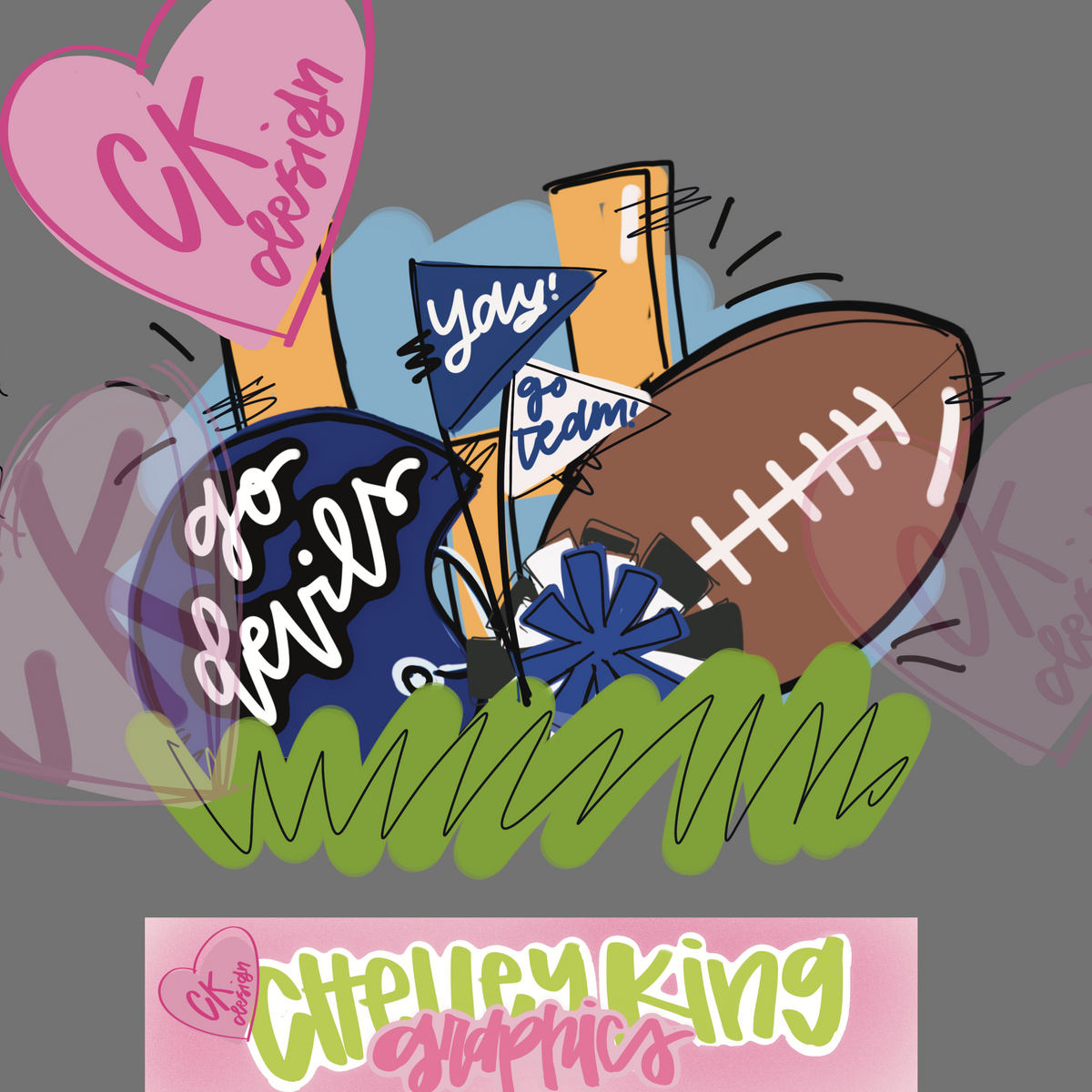 Hand lettered blue and white football cheer Blue Devils word art instant digital download PNG

instant digital download cute bright clipart sublimation design file boutique

PNG's are 300dpi and are sent as finished files and are not for editing.

Would you like this custom to your state or team?&nbsp; Please reach out to me at chelley@chelleyking.com!&nbsp; I would love to do one for you!:)