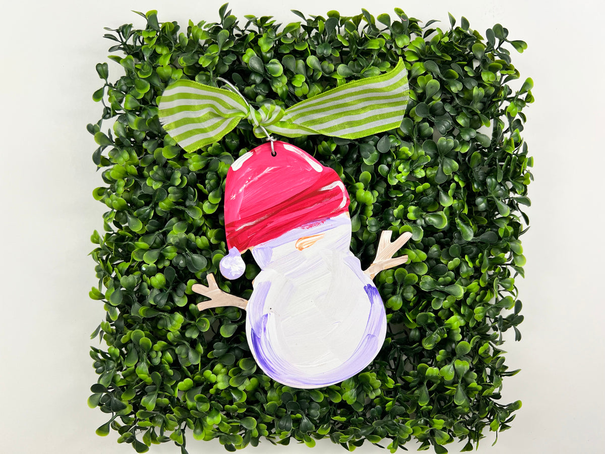 Snowman Body Ornament