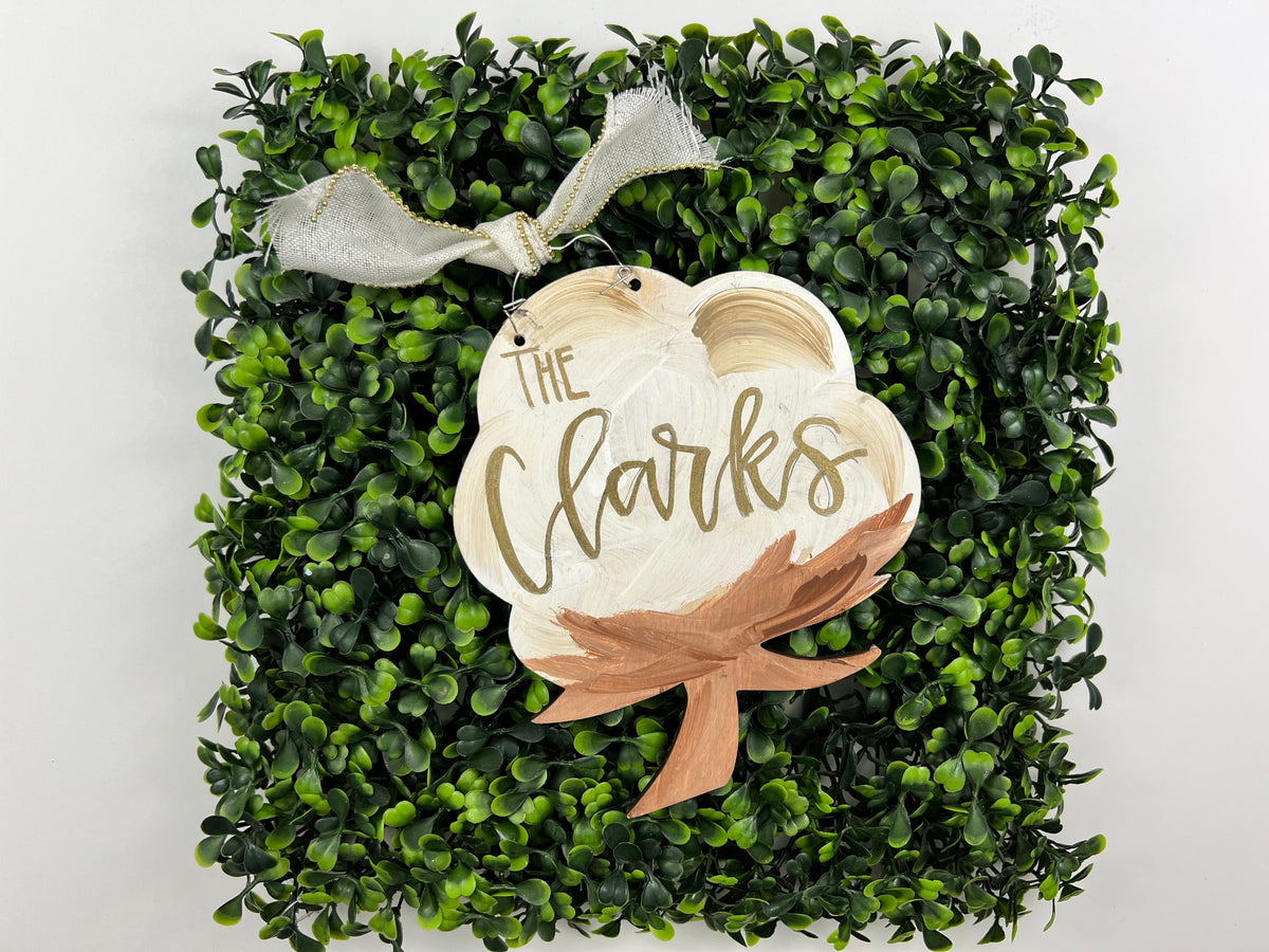 Cotton Christmas Ornament