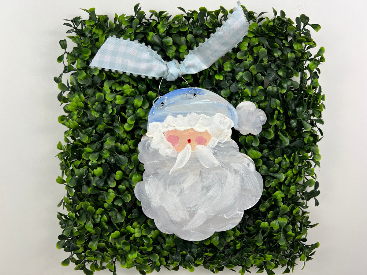 Santa Face Christmas Ornament