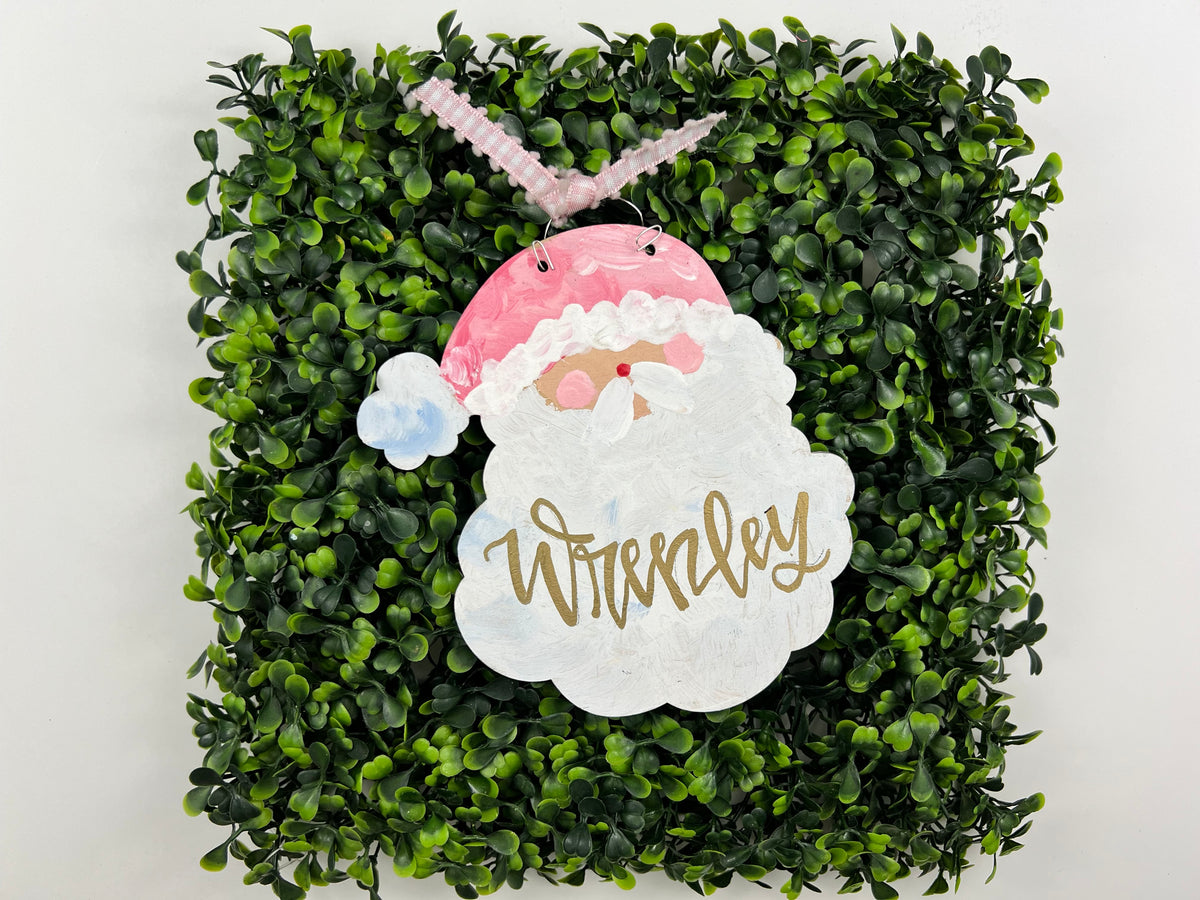 Santa Face Christmas Ornament