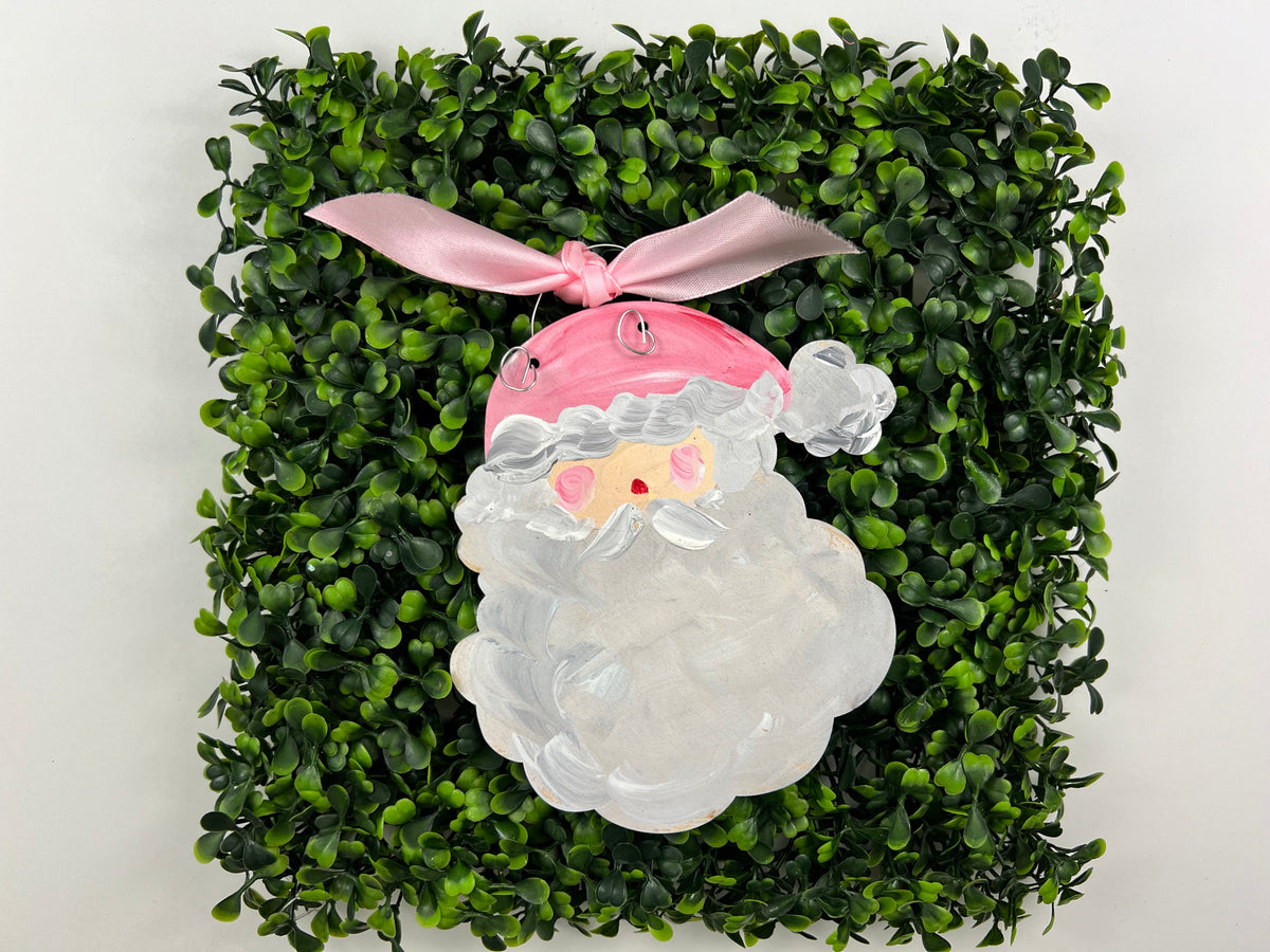 Santa Face Christmas Ornament